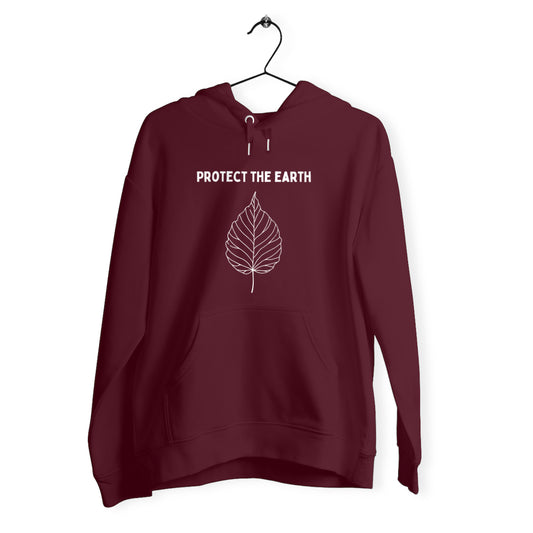 sweat à capuche protect the earth vêtement durable