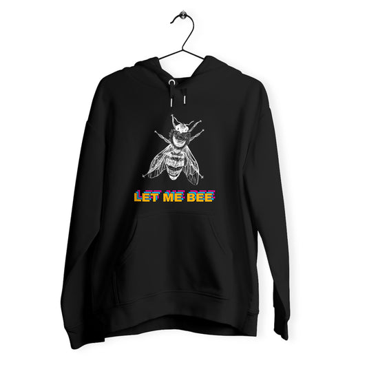 sweat à capuche let me bee abeille vegan humour engagé