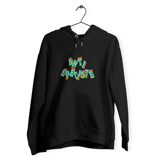 Sweat à capuche Antispéciste - 85% Coton bio - 15% polyester recyclé