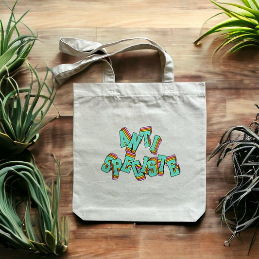 tote bag recyclé anti-spéciste vegan